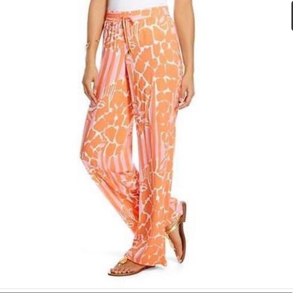 Lilly Pulitzer for Target Pants - NWT Rare Lilly Pulitzer Target Giraffeee Pants M
